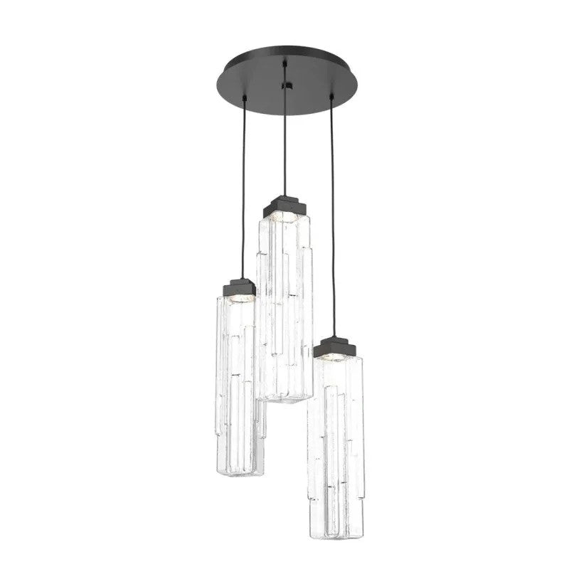 Varte Glass Round Chandelier