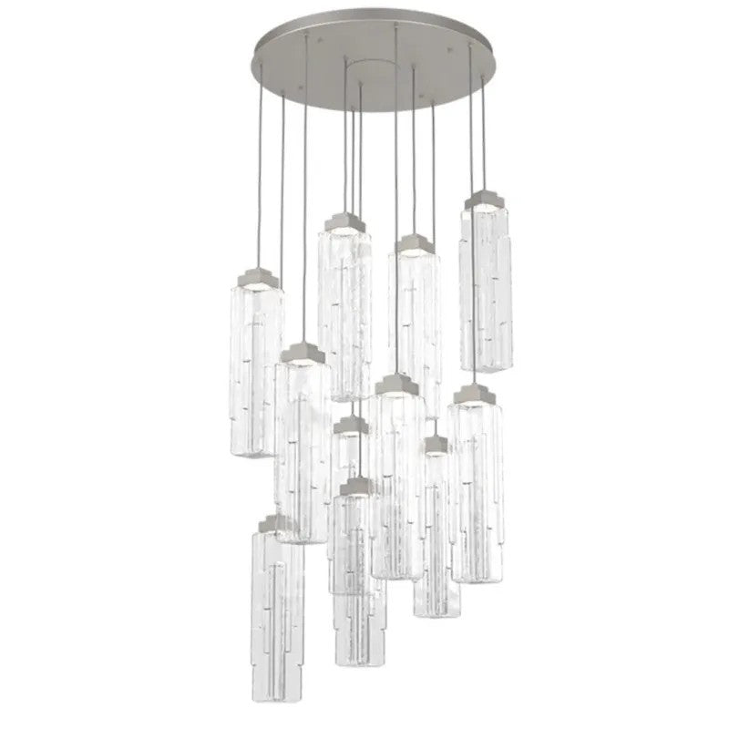 Varte Glass Round Chandelier