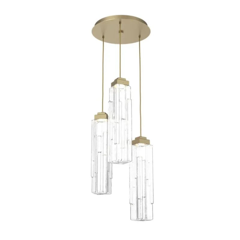 Varte Glass Round Chandelier