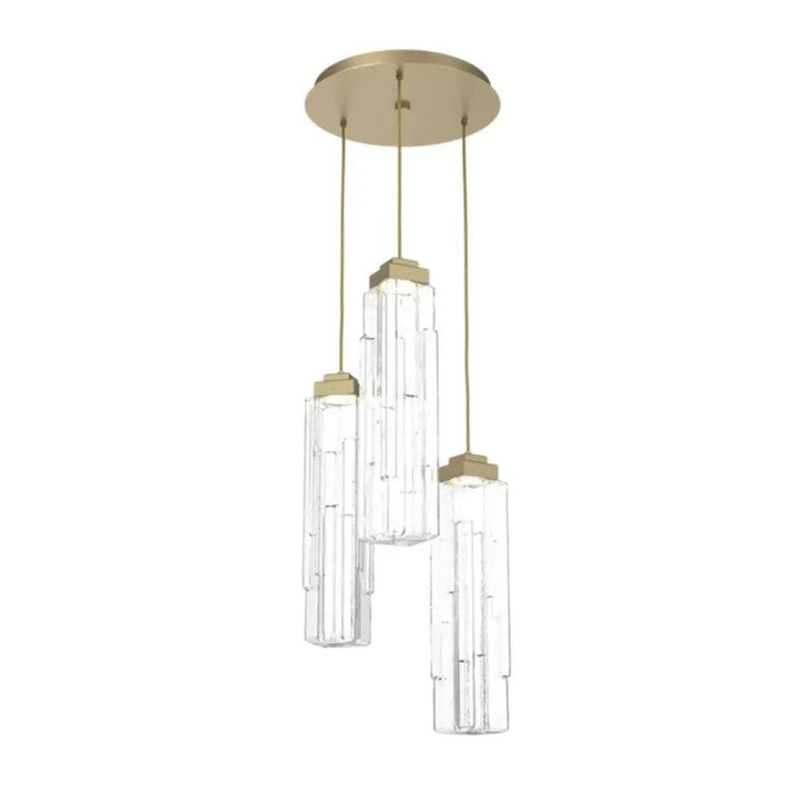 Varte Glass Round Chandelier