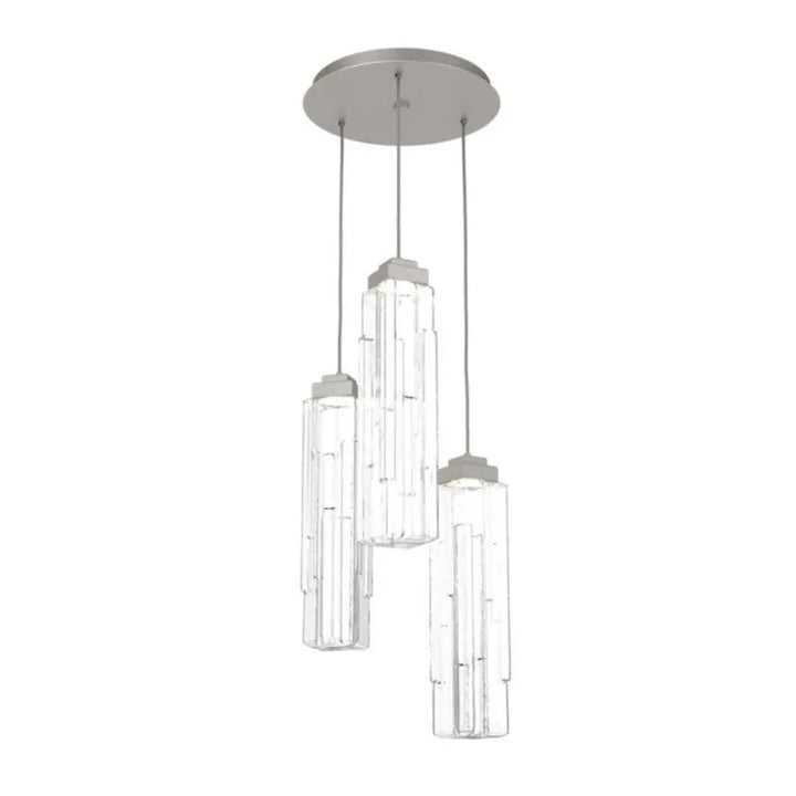 Varte Glass Round Chandelier