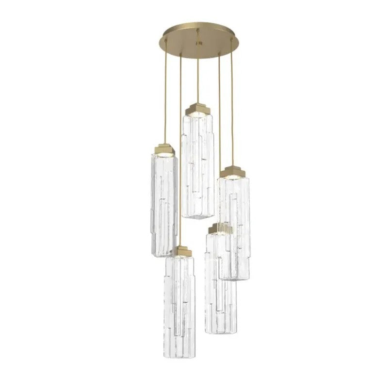 Varte Glass Round Chandelier