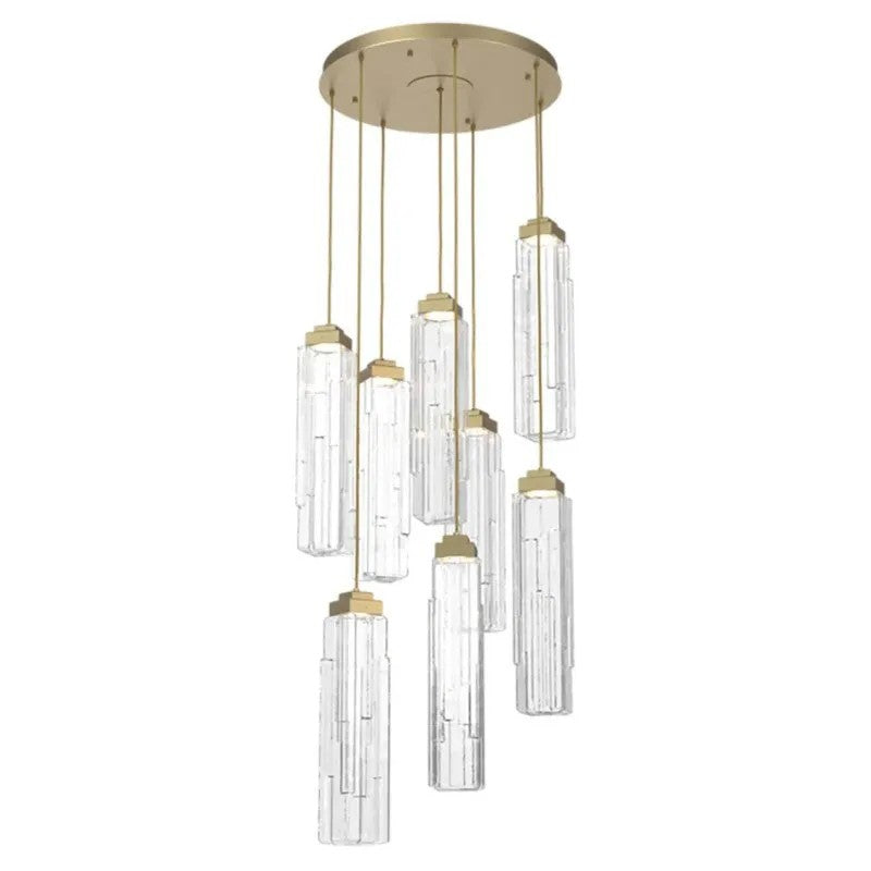 Varte Glass Round Chandelier