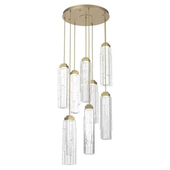 Varte Glass Round Chandelier