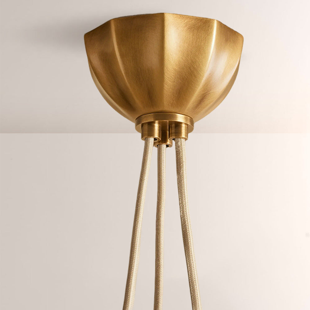 Veblen Glass Chandelier