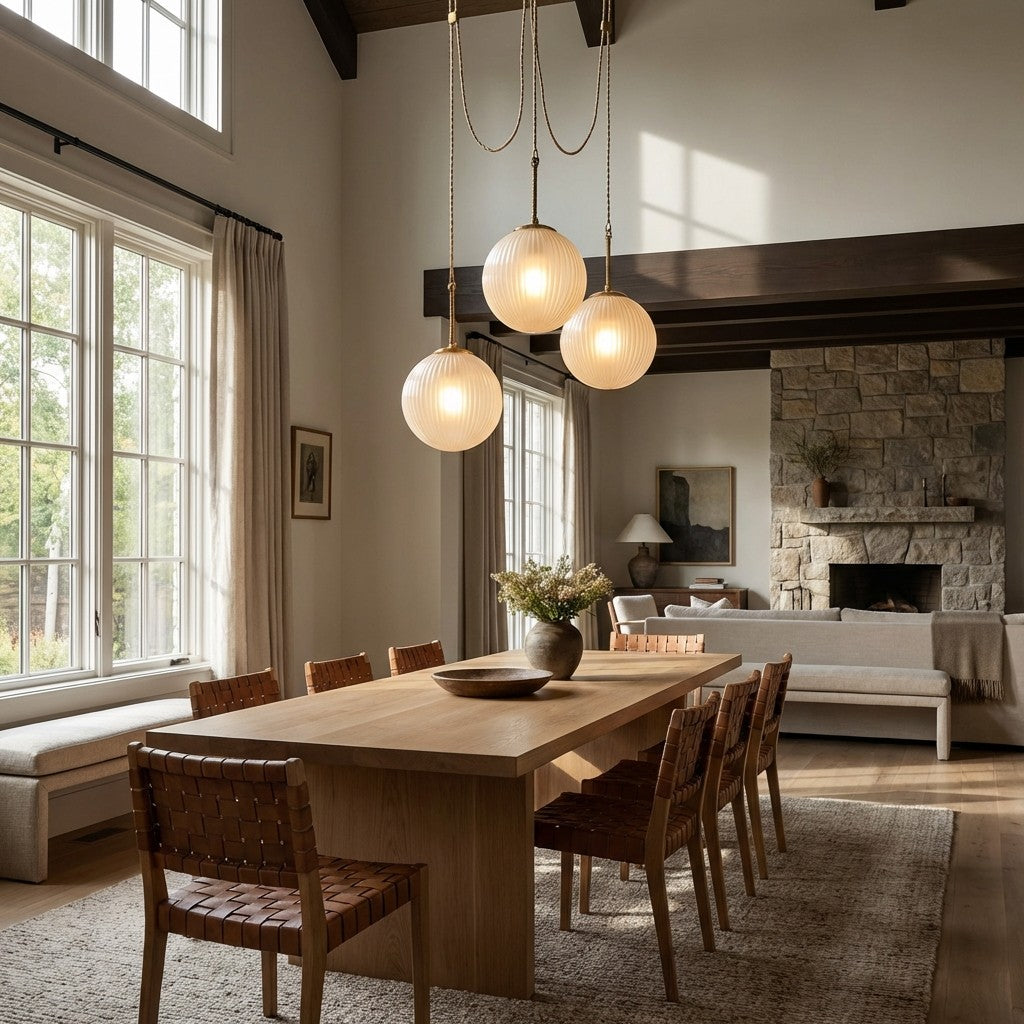 Veblen Glass Chandelier