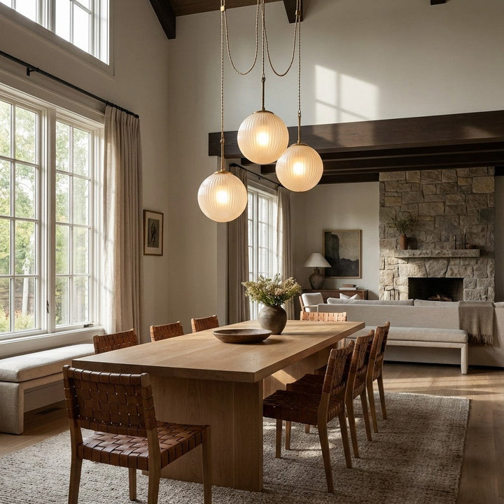 Veblen Glass Chandelier