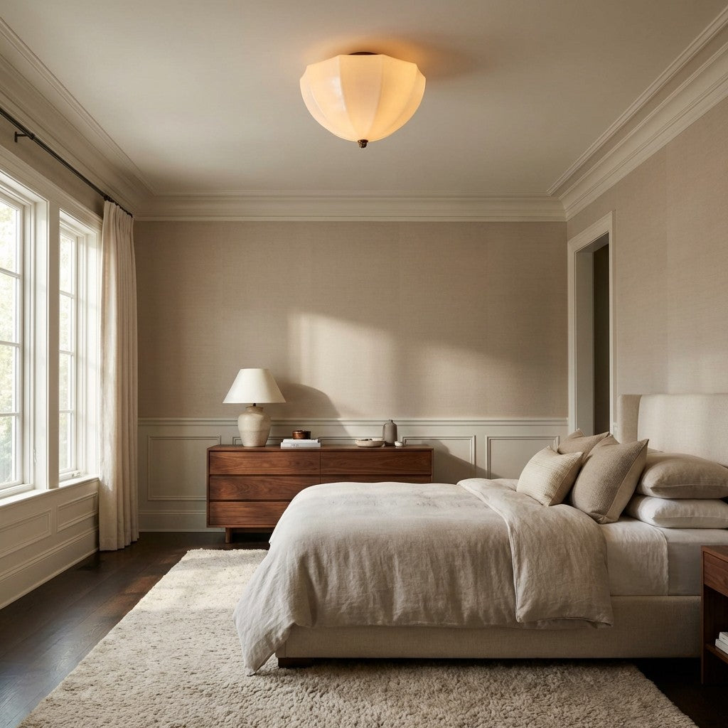 Veblen Glass Flush Mount