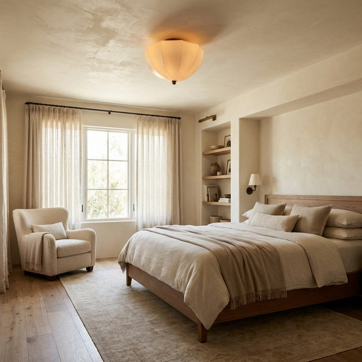 Veblen Glass Flush Mount