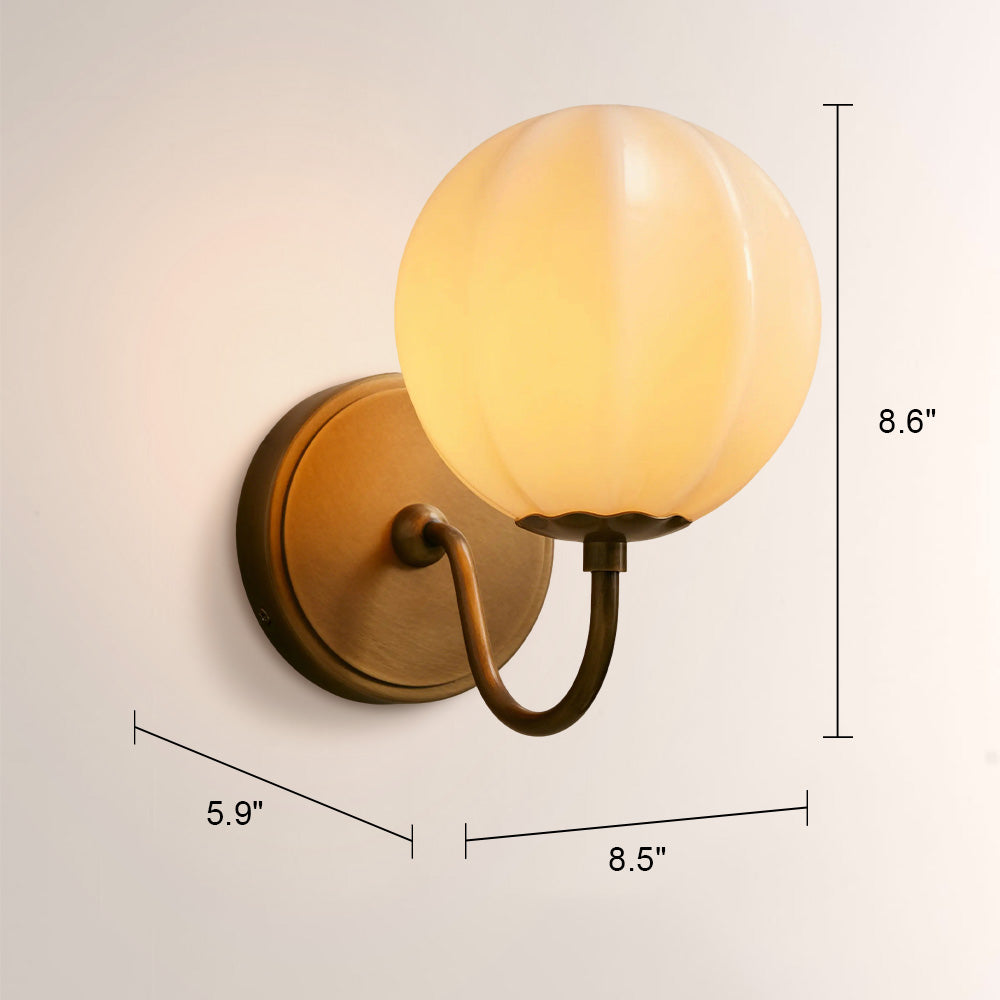 Veblen Glass Wall Sconce