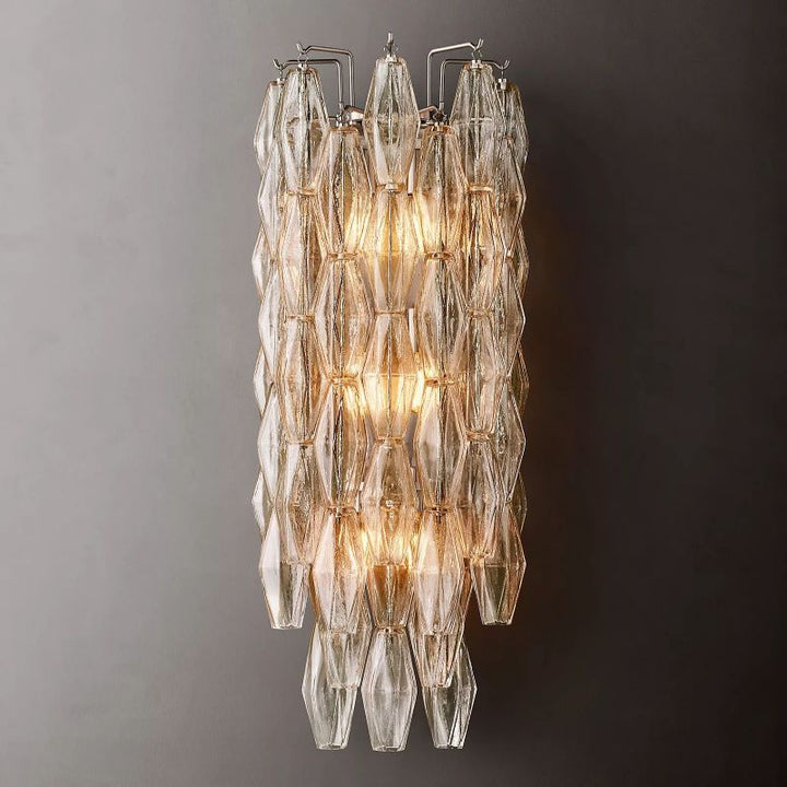 Vicky Clear Glass Wall Sconce