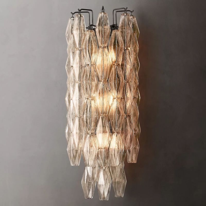 Vicky Clear Glass Wall Sconce