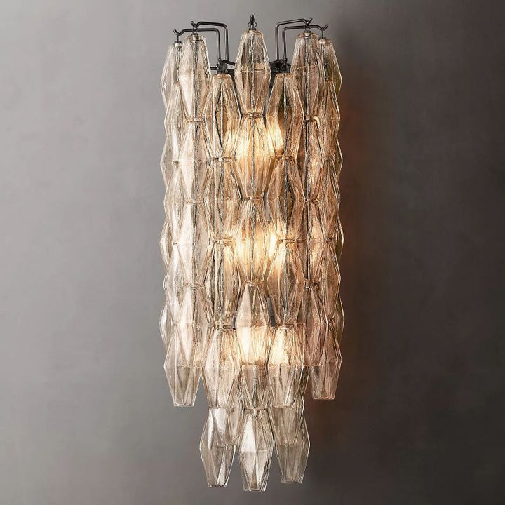 Vicky Clear Glass Wall Sconce