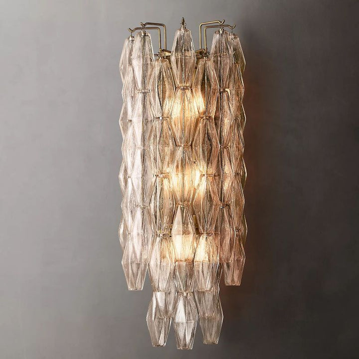 Vicky Clear Glass Wall Sconce