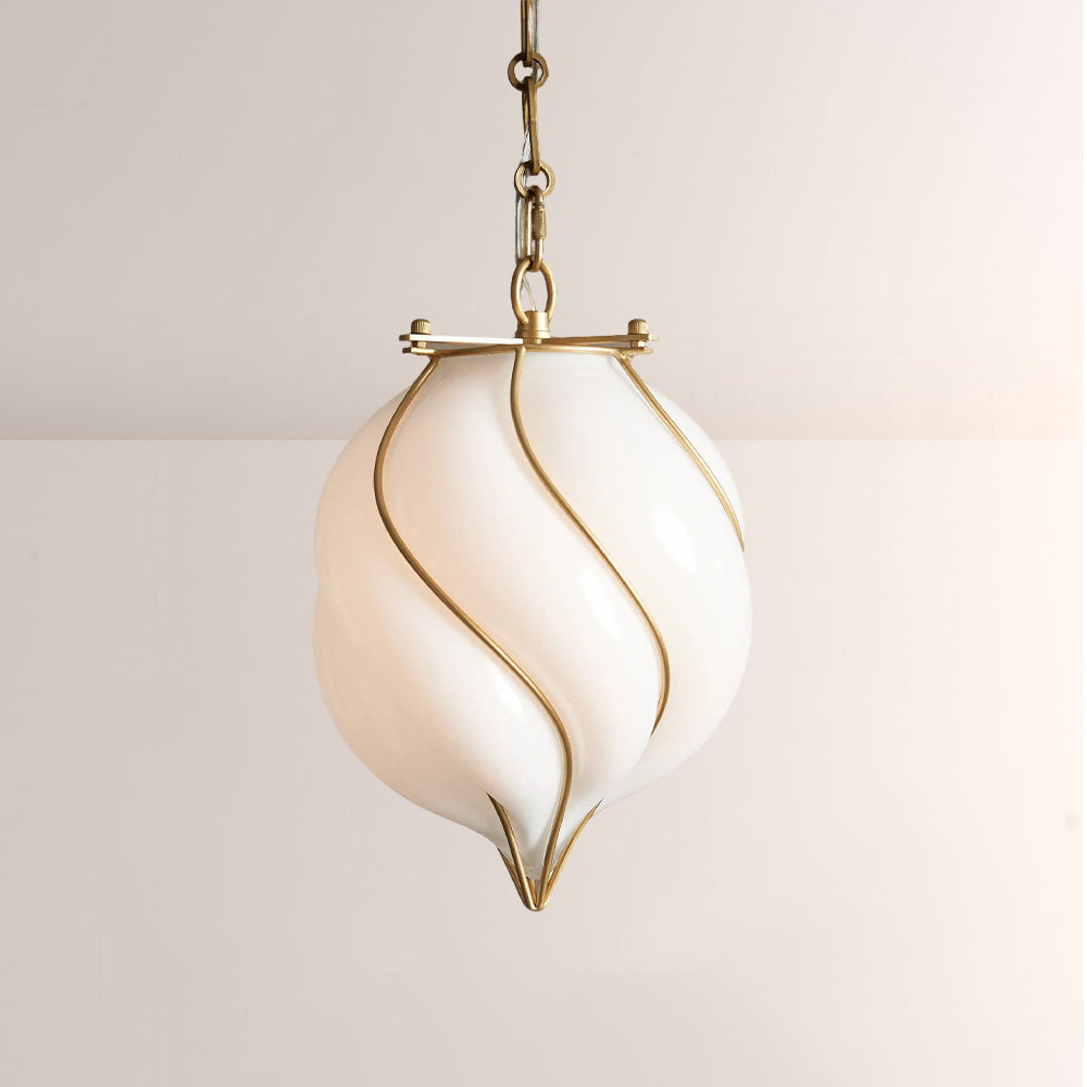 Virgil Small Glass Pendant
