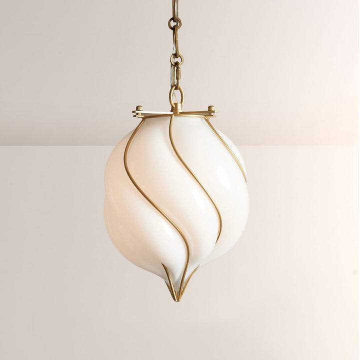 Virgil Small Glass Pendant