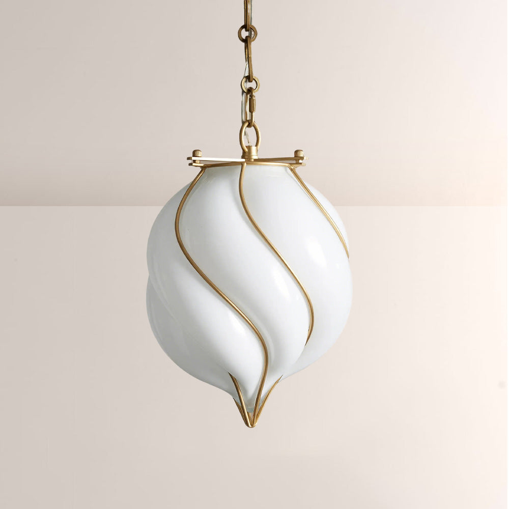 Virgil Small Glass Pendant
