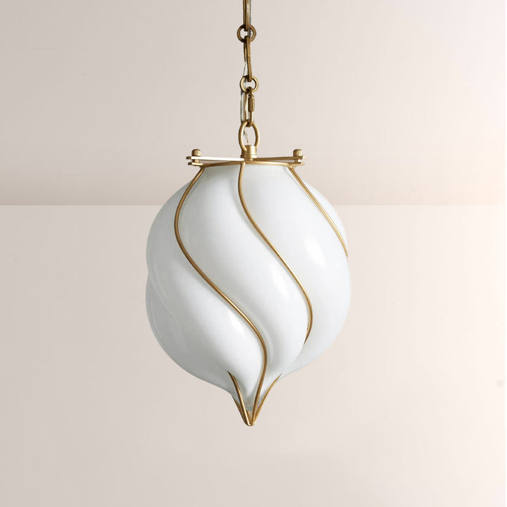 Virgil Small Glass Pendant