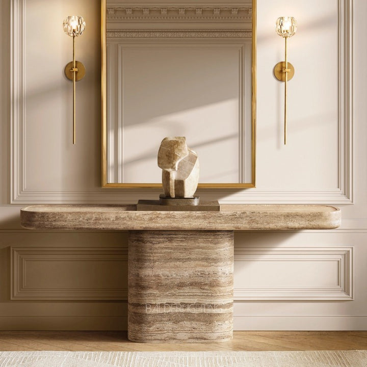 Vitolar Carved Round Dining Table