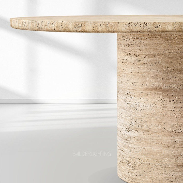 Vitolar Carved Round Dining Table