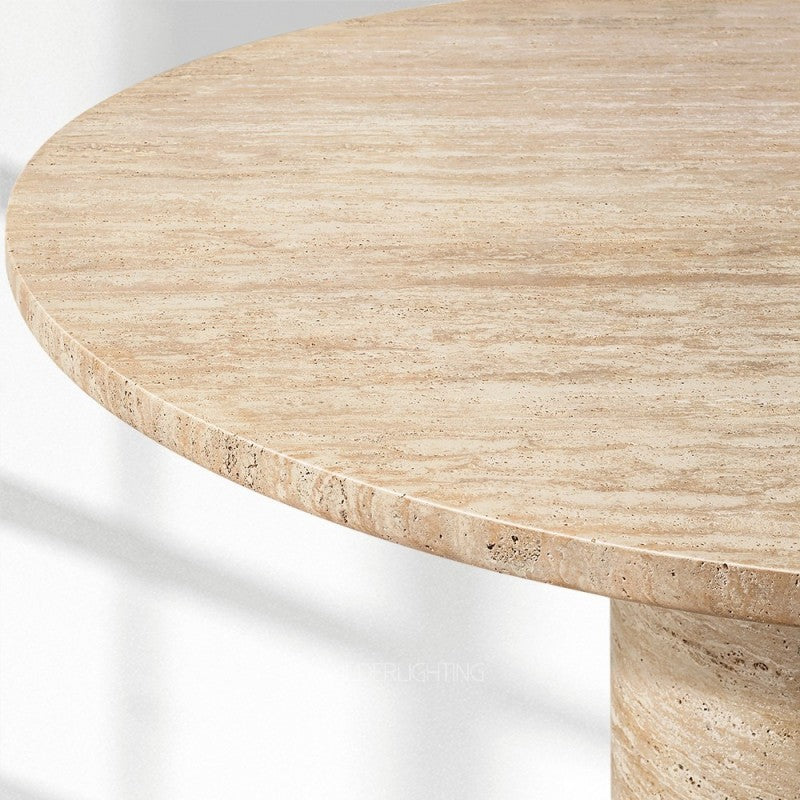 Vitolar Carved Round Dining Table