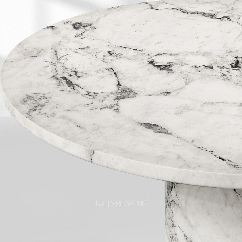 Vitolar Carved Round Dining Table