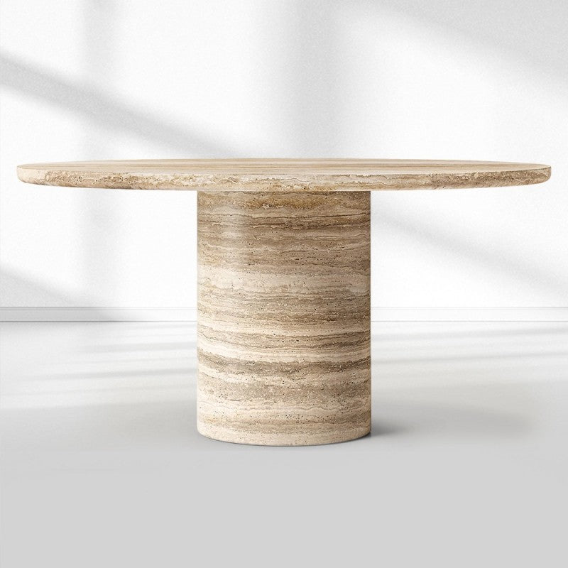 Vitolar Carved Round Dining Table