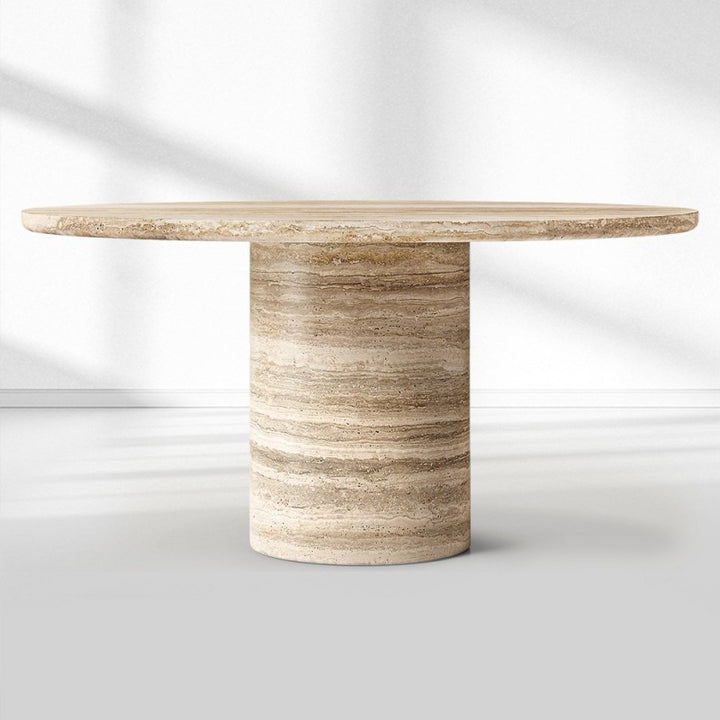 Vitolar Carved Round Dining Table