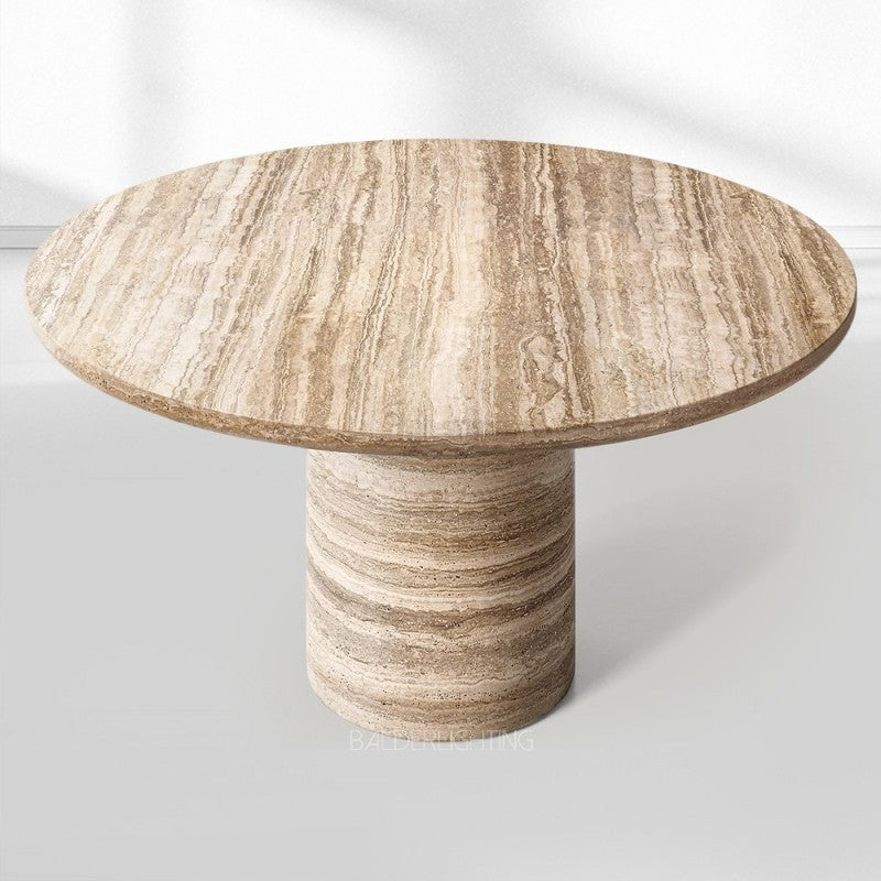 Vitolar Carved Round Dining Table