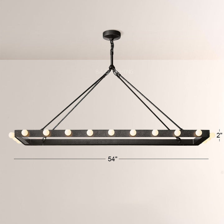 Vitza Linear Chandelier 54"