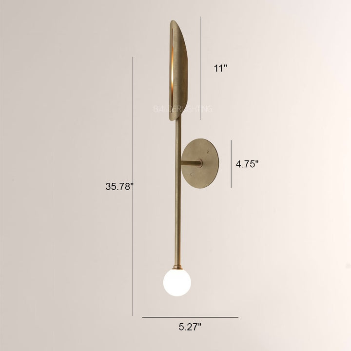Vtura Orb Wall Sconce 11"
