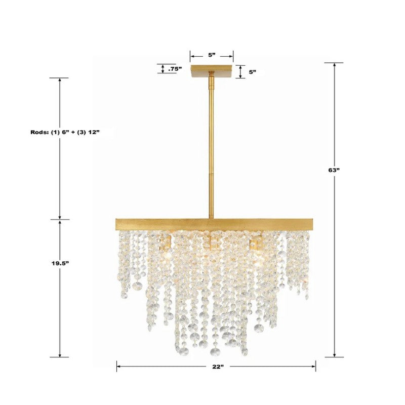 Winham 8 Light Chandelier