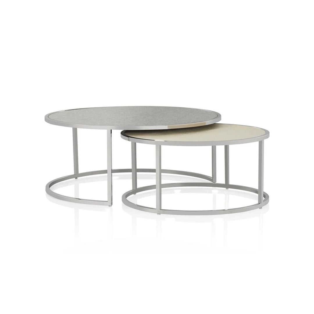 Woolley Round Nesting Coffee Tables (set of 2)