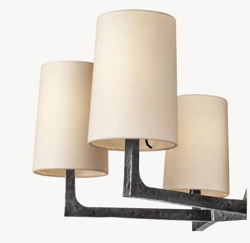 Wright Round Chandelier