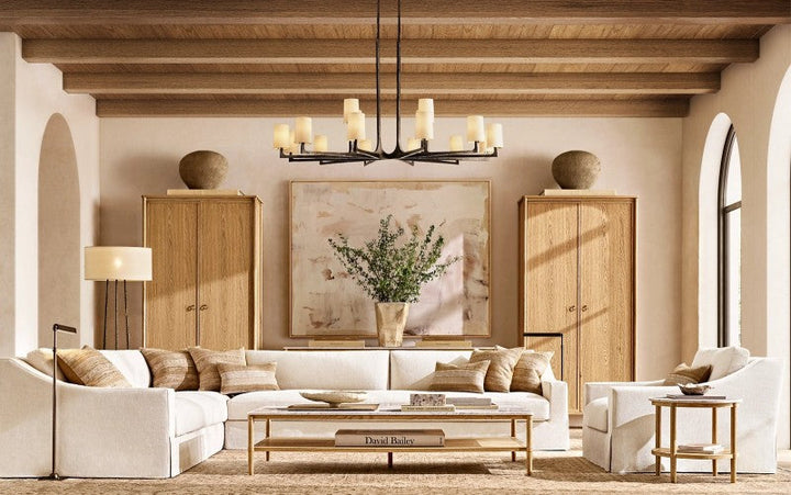 Wright Round Chandelier