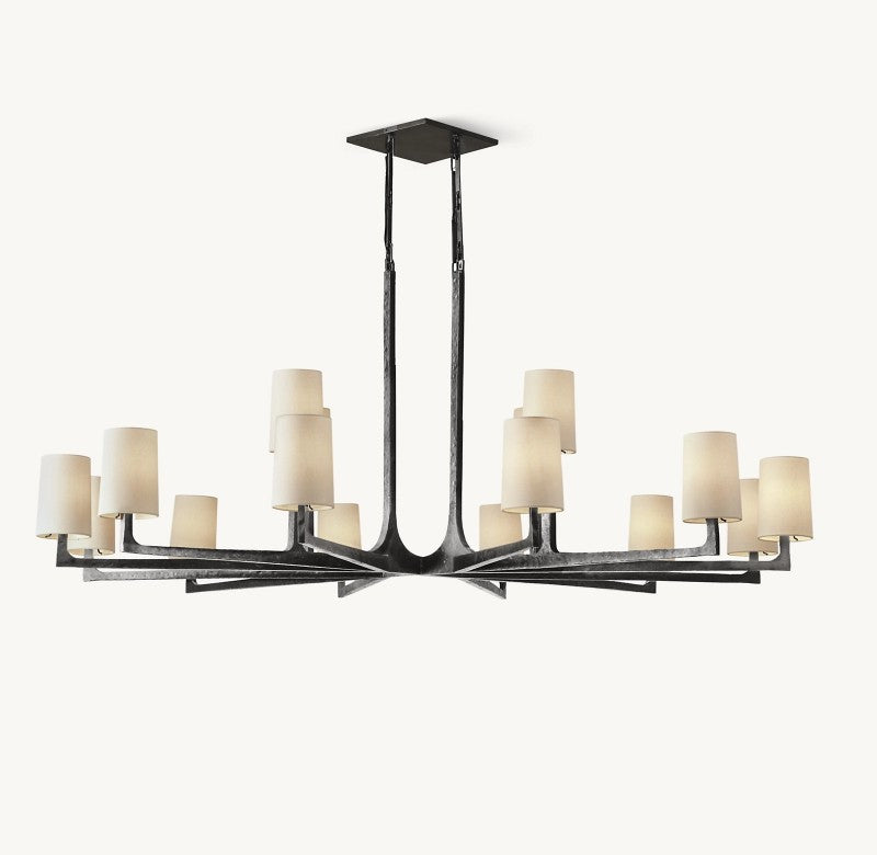 Wright Round Chandelier