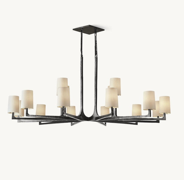 Wright Round Chandelier