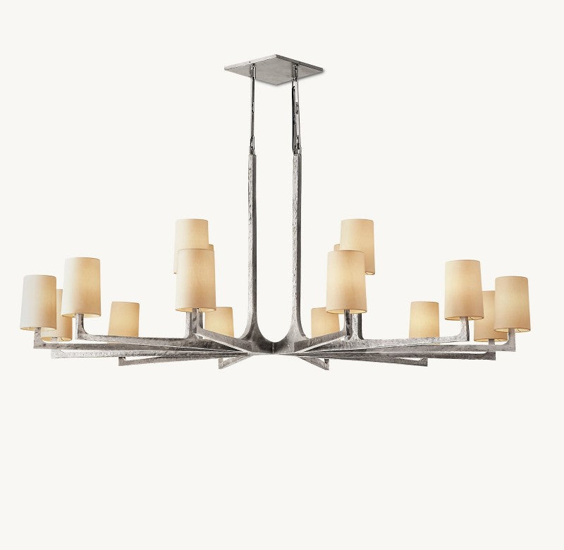 Wright Round Chandelier