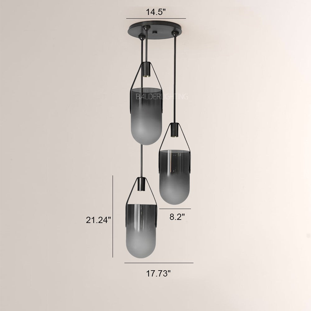 Wyat 3-Light Round Chandelier