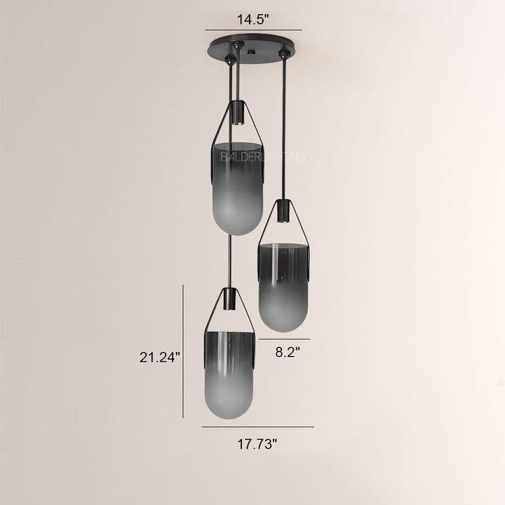 Wyat 3-Light Round Chandelier