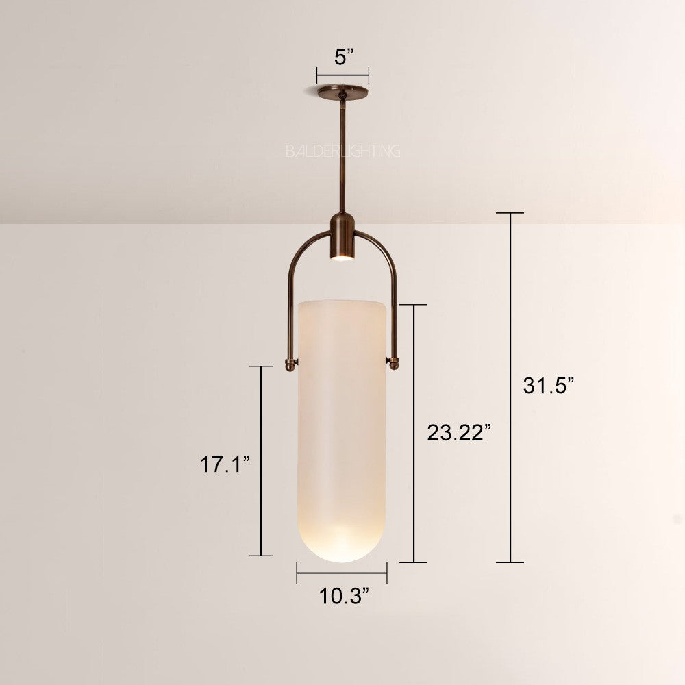 Wyat Bell Pendant 23"