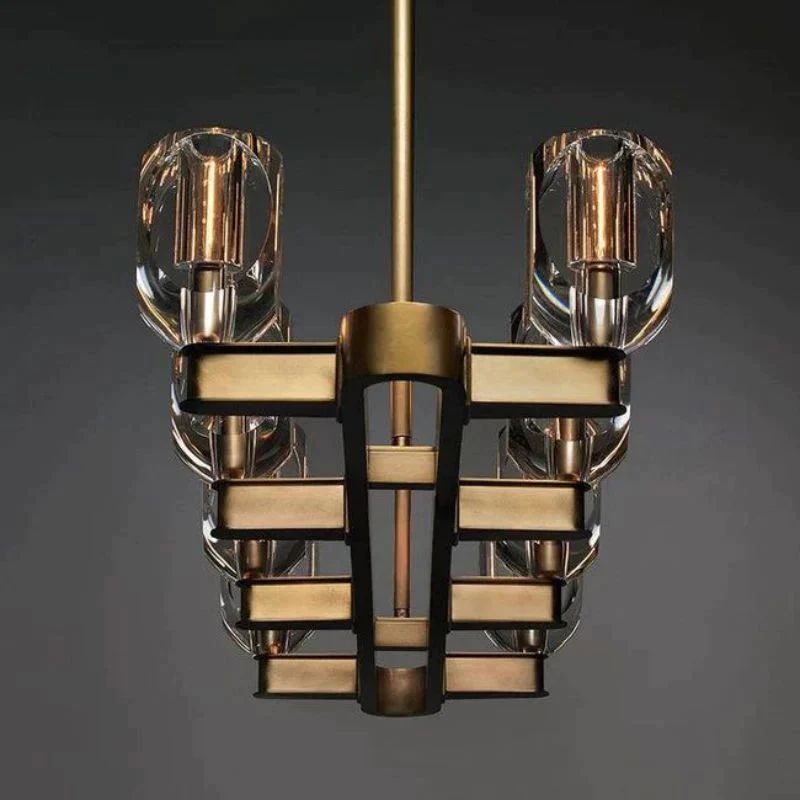Xenia  Contemporary 8-Lights Dining Chandelier