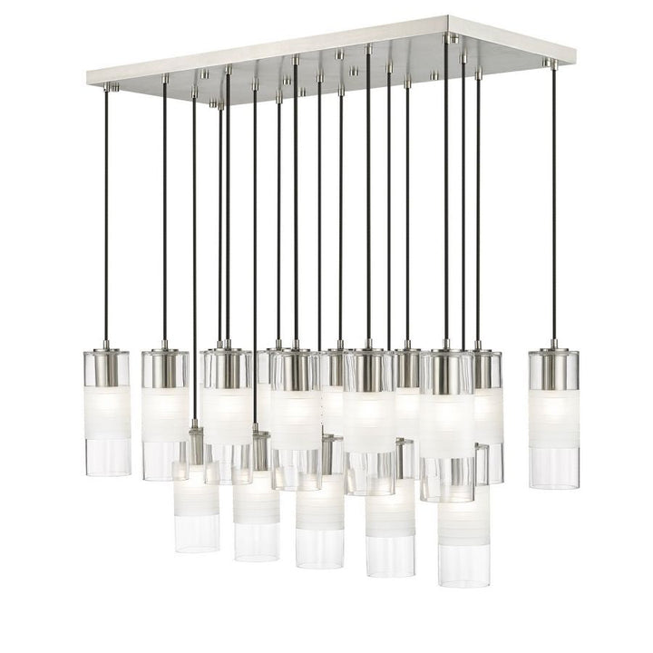 Zohar Glass Linear Chandelier