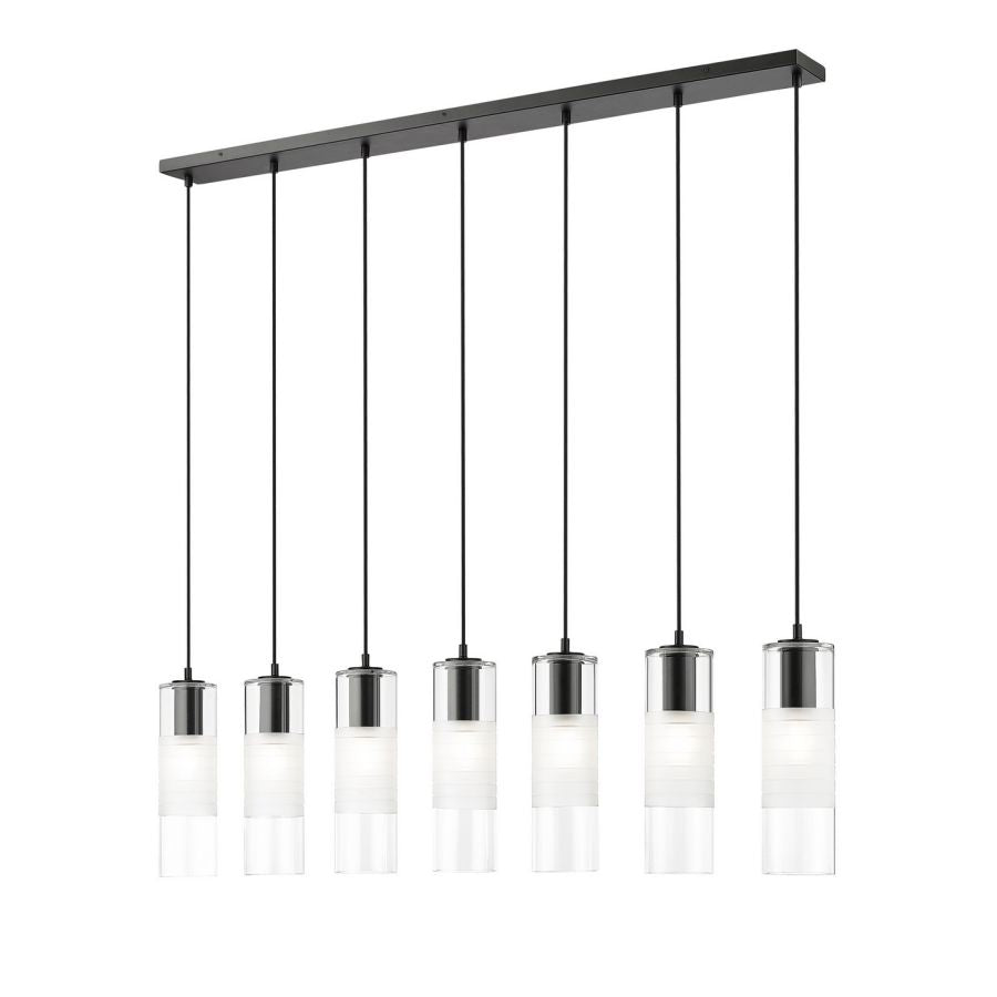 Zohar Glass Linear Chandelier