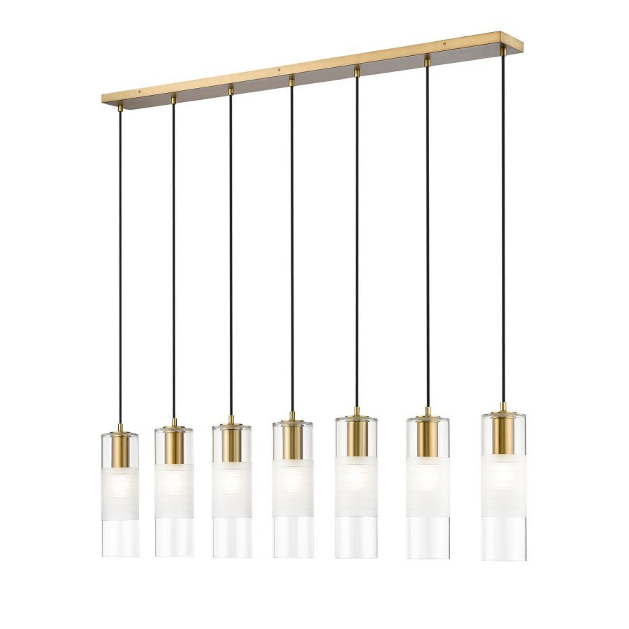 Zohar Glass Linear Chandelier