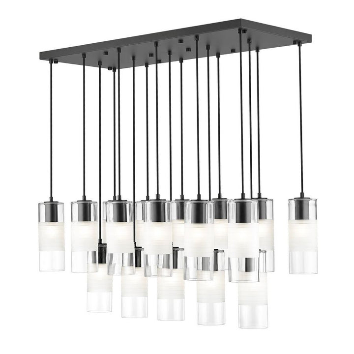 Zohar Glass Linear Chandelier