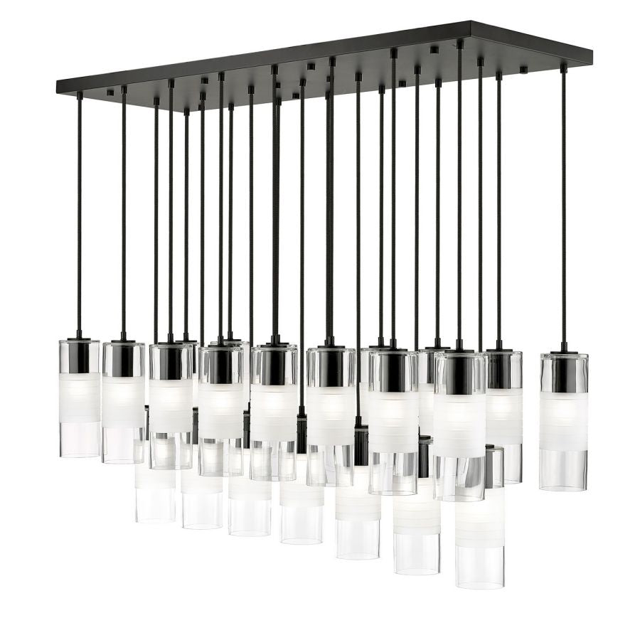 Zohar Glass Linear Chandelier