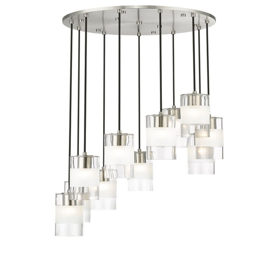 Zohar Glass Round Chandelier