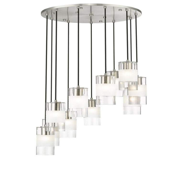 Zohar Glass Round Chandelier