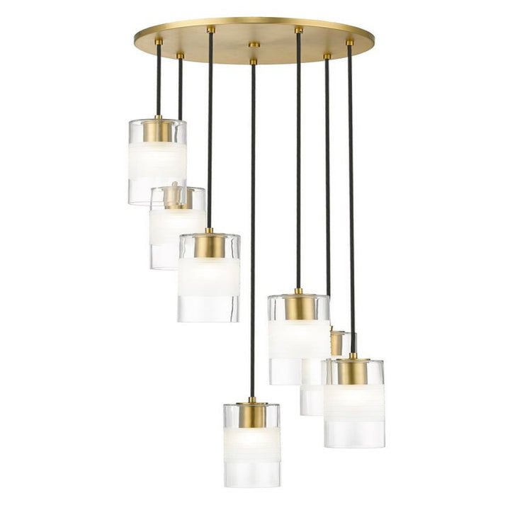 Zohar Glass Round Chandelier